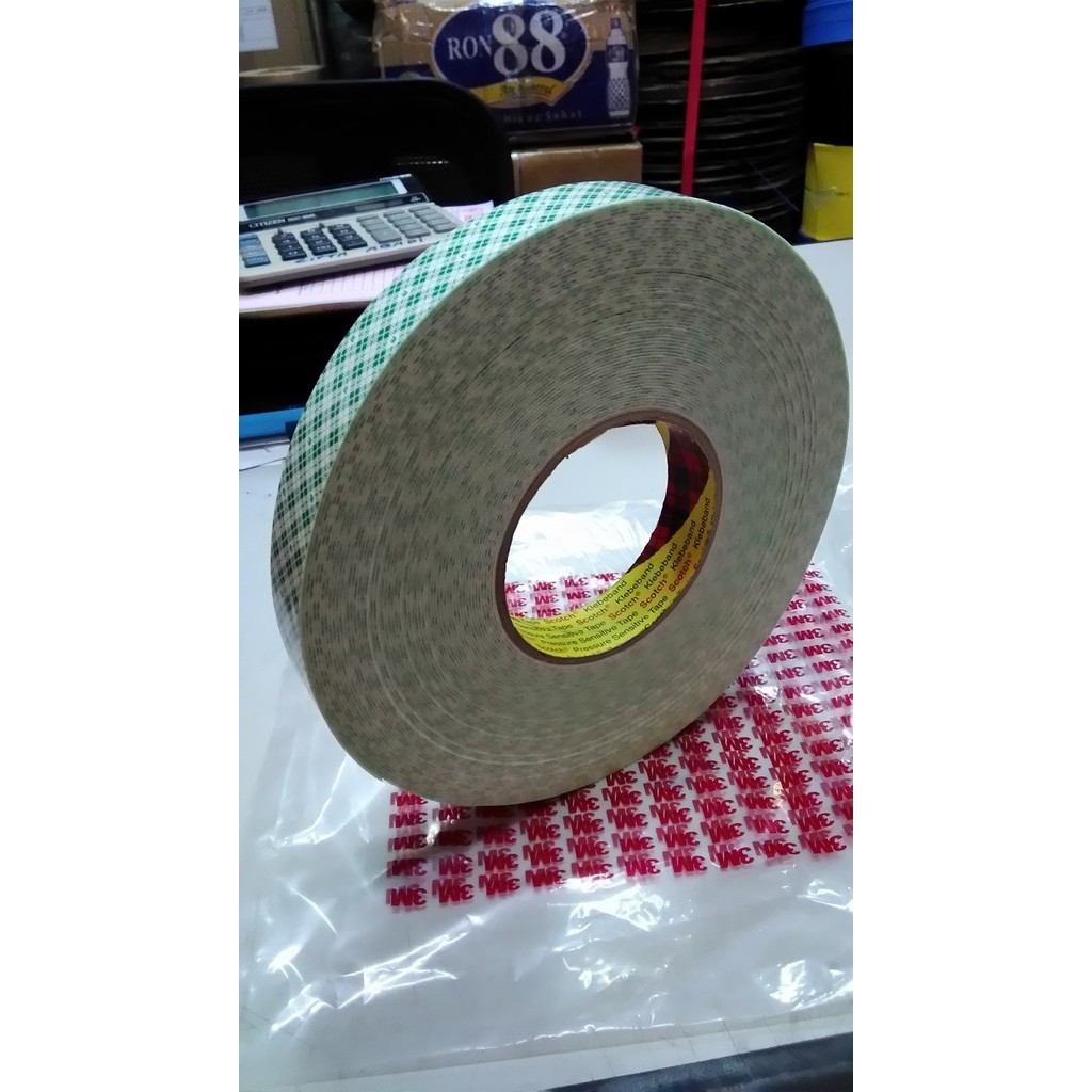 

BRG BARU 3M double tape 4032 Mounting Tape 24mm Perekat Kaca / Perekat Tembok