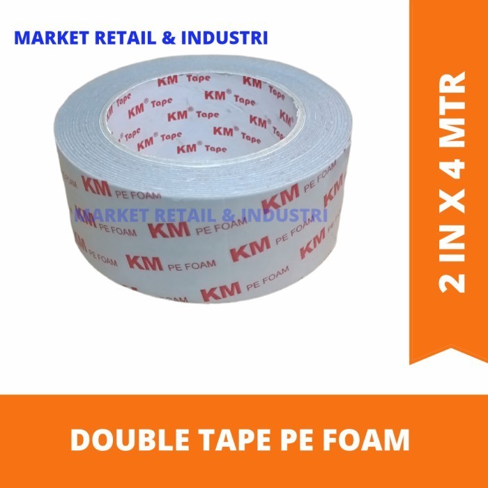 

MURAH Double tape busa spon gray tebal busa 1mm