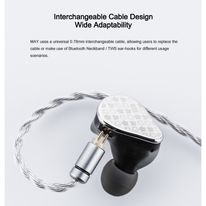 Moondrop May Dsp Usb-C Dynamic + Planar Driver Hybird Iem