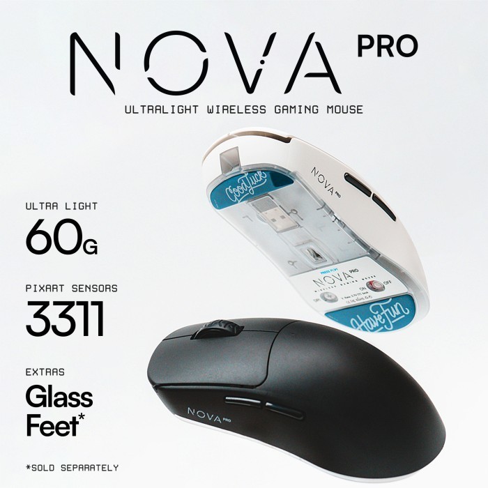 Nova Pro Lightweight Wireless Gaming Mouse