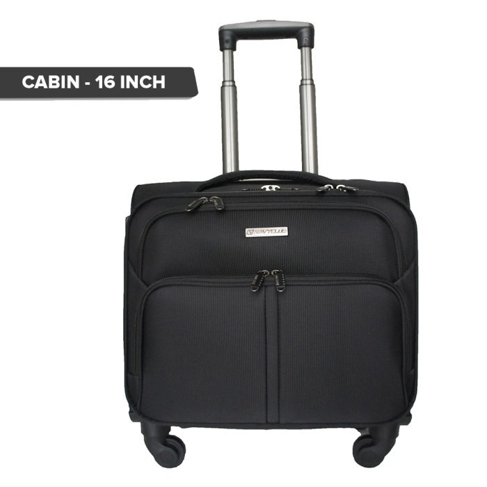 Koper Kabin Softcase Navy Club Clavio - Tsa Lock Size 16 Inch