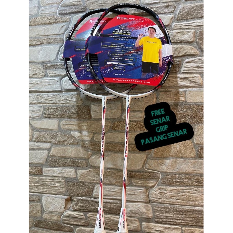 Raket Badminton Felet Carbon Woven 18 Original