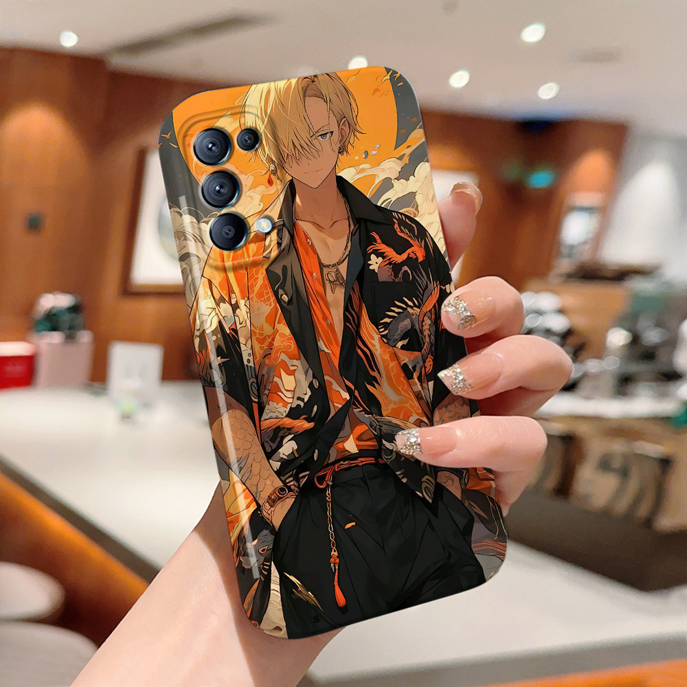 Hard case Akrilik Feilin Kompatibel Untuk OPPO F9 F11 Reno 5 Reno8 5G aesthetics ponsel casing  Poco