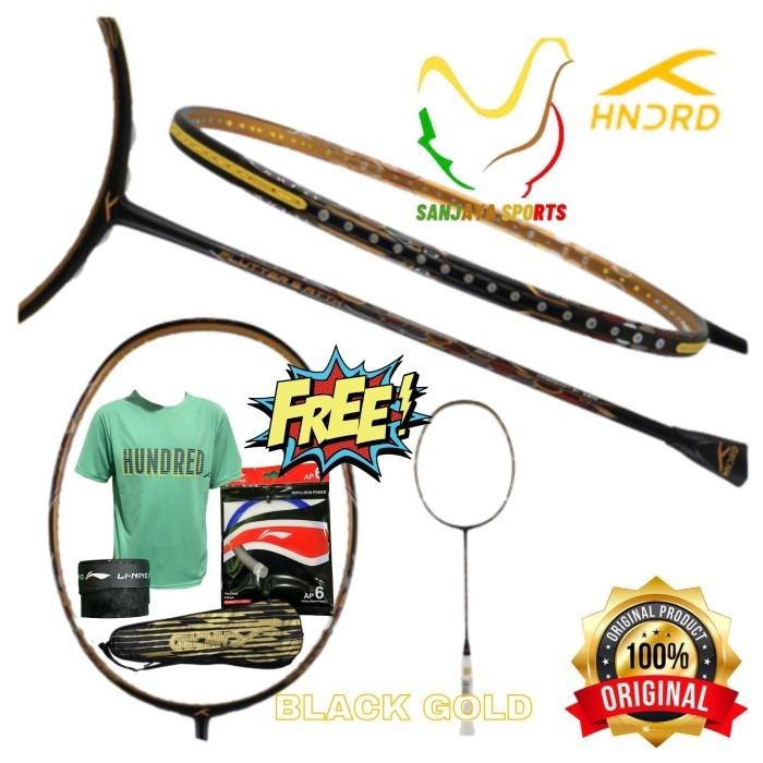 Raket BADMINTON BULUTANGKIS Hundred Flutter S Attack ORIGINAL