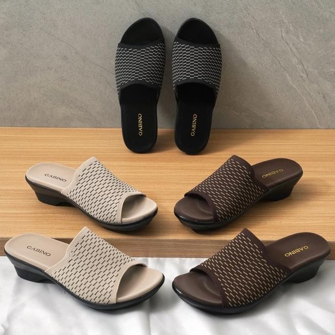 Gabino Sandal Wanita Wedges Slip On Casual Suli - G1Cb2001