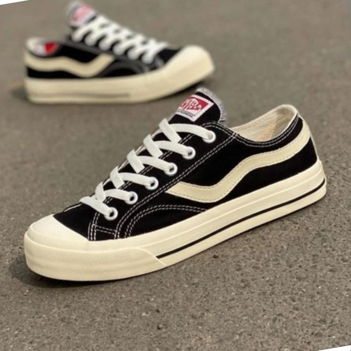 Sepatu Pria / Sepatu Vantela / Vantela / Sepatu Sneakers / Sepatu Hitam / Ventela