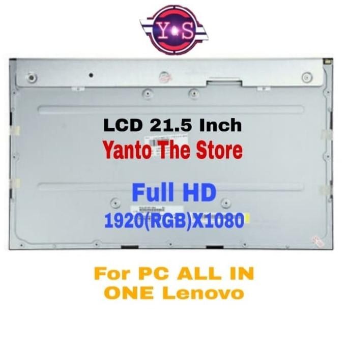New Layar Lcd Led Pc Alll In One Lenovo  Ideacentre A340-22Icb M215Hca-L3B