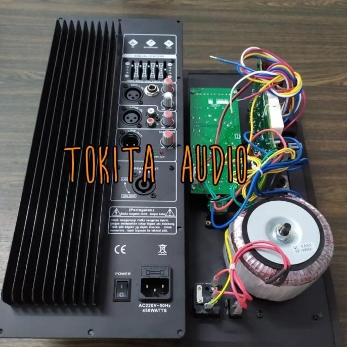 POWER KIT MESIN SPEAKER AKTIF EQUALIZER 500 - 1500 WATT 16 x 40 EXTRA