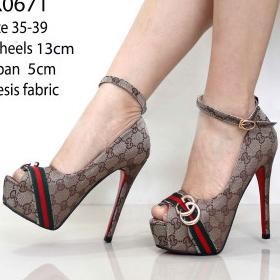 Ykshoes 0671 High Heels 13Cm Shoes Import Wanita Warna Hitam Coklat