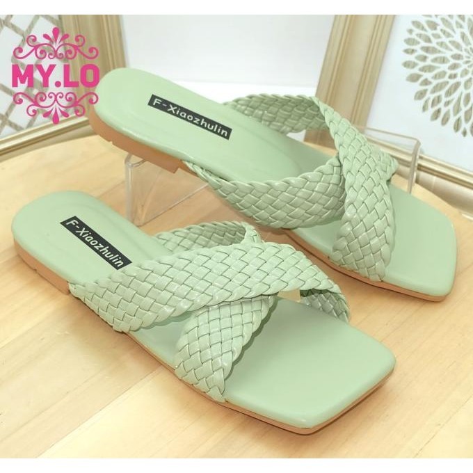 Sepatu Wedges Bustong Casual Wanita Import Sofiya