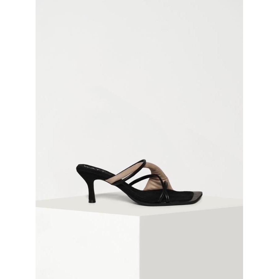 Watt Heels Wanita Muscle Tone Black Nude