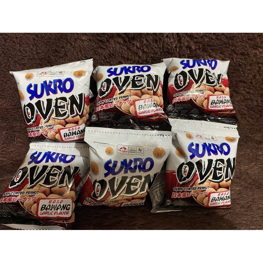 

Kacang Sukro Oven Bawang - 1 renceng