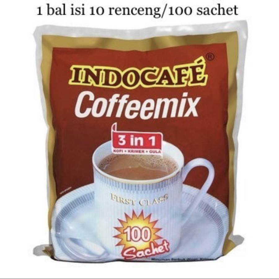 

1 bal indocafe coffeemix (10 renceng)