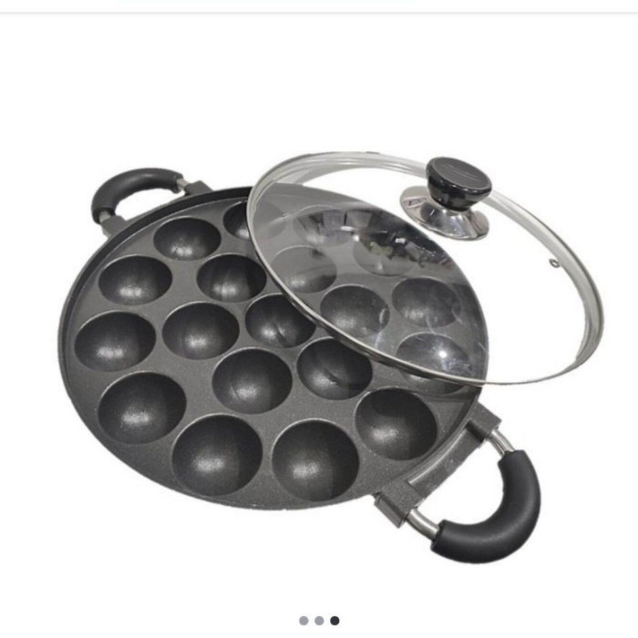 CETAKAN TAKOYAKI - POFFERTJES TEFLON -19 LUBANG