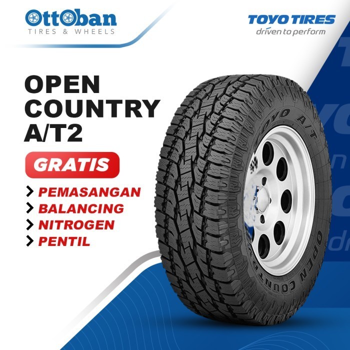 TOYO TIRES OPEN COUNTRY AT2 LT 285 75 R16 126R BAN MOBIL