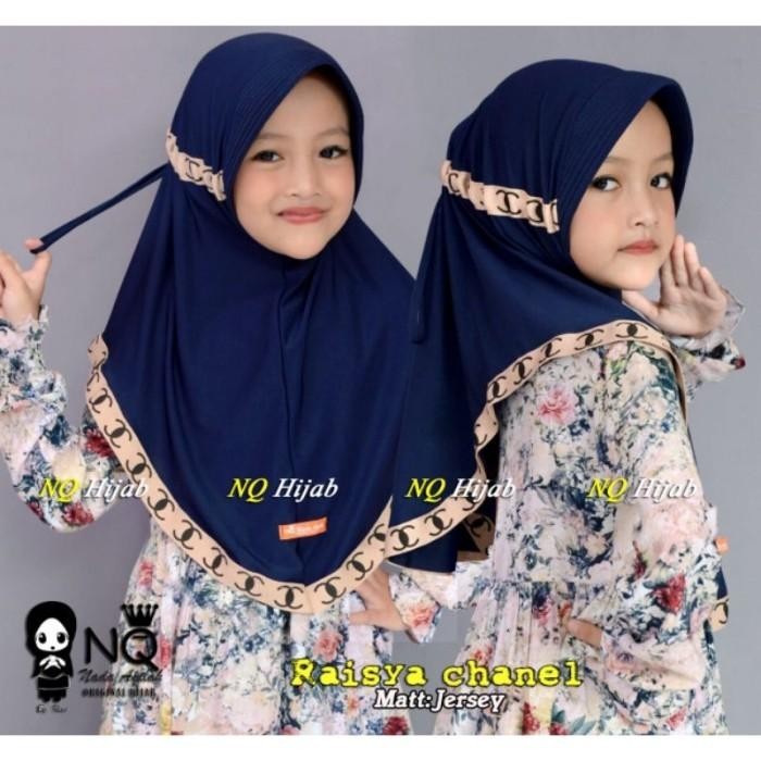 Jilbab Anak / Serut Chanel 3-6Thn / Hijab Anak Tk / Jilbab Trendy Premium