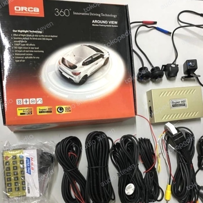 KAMERA 360 DERAJAT MOBIL BIRDVIEW ORCA