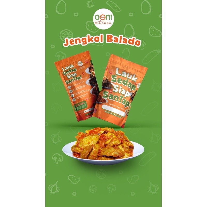 

Lauk Kemasan Jengkol Balado 100 Gram