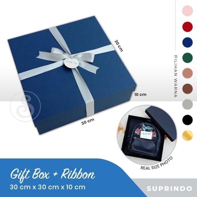 

Kotak Hampers/ Giftbox uk. 30 x 30 x 10 cm