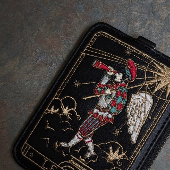 

BARANG TERLARIS Le Fou Embroidered Card Wallet
