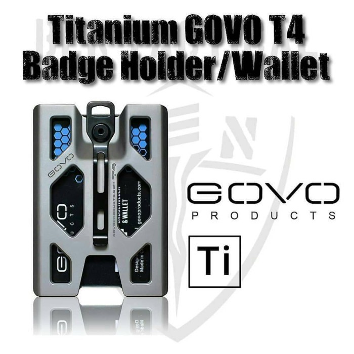 

BARANG TERLARIS GOVO TITANIUM BADGE HOLDER