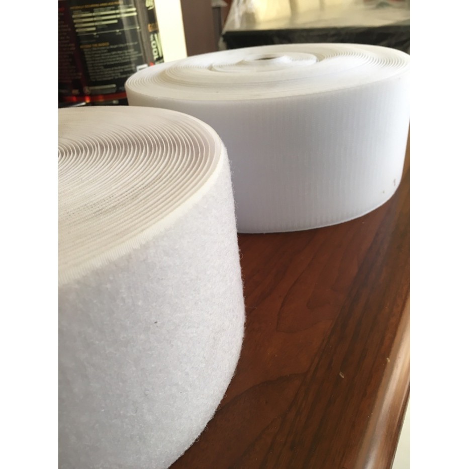 

Velcro / Magic Tape / Kretekan / Perekat putih lebar 10cm