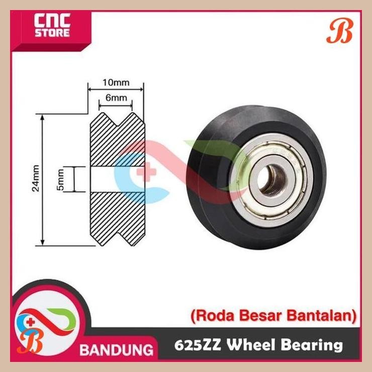| CN | 625ZZ V WHEEL BEARING SLOT CNC 3D PRINTER TYPE-W