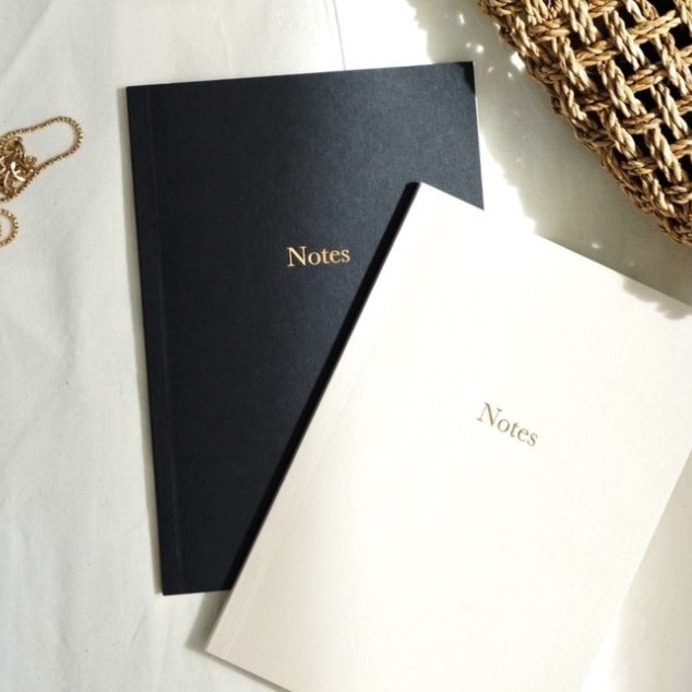 

Notebook pack of 3 - lined/ blank