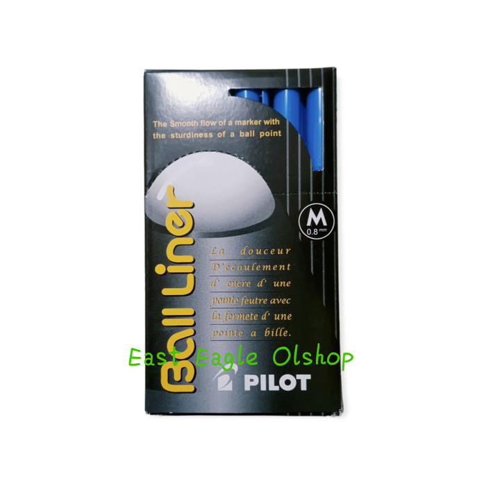 

(1PACK) Pulpen Pilot Balliner 0.8mm Medium BL-5M isi 12Pcs