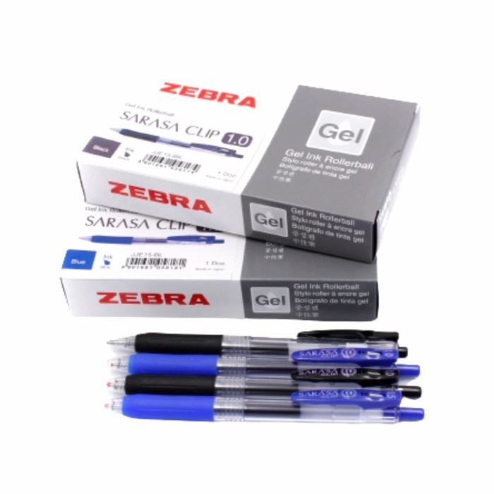 

Bolpoint Sarasa 1,0 Biru isi 12 pcs