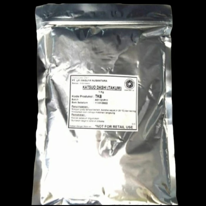 

Katsuo Dashi Takumi Dashi Halal Kaldu Ikan Hondashi 1kg