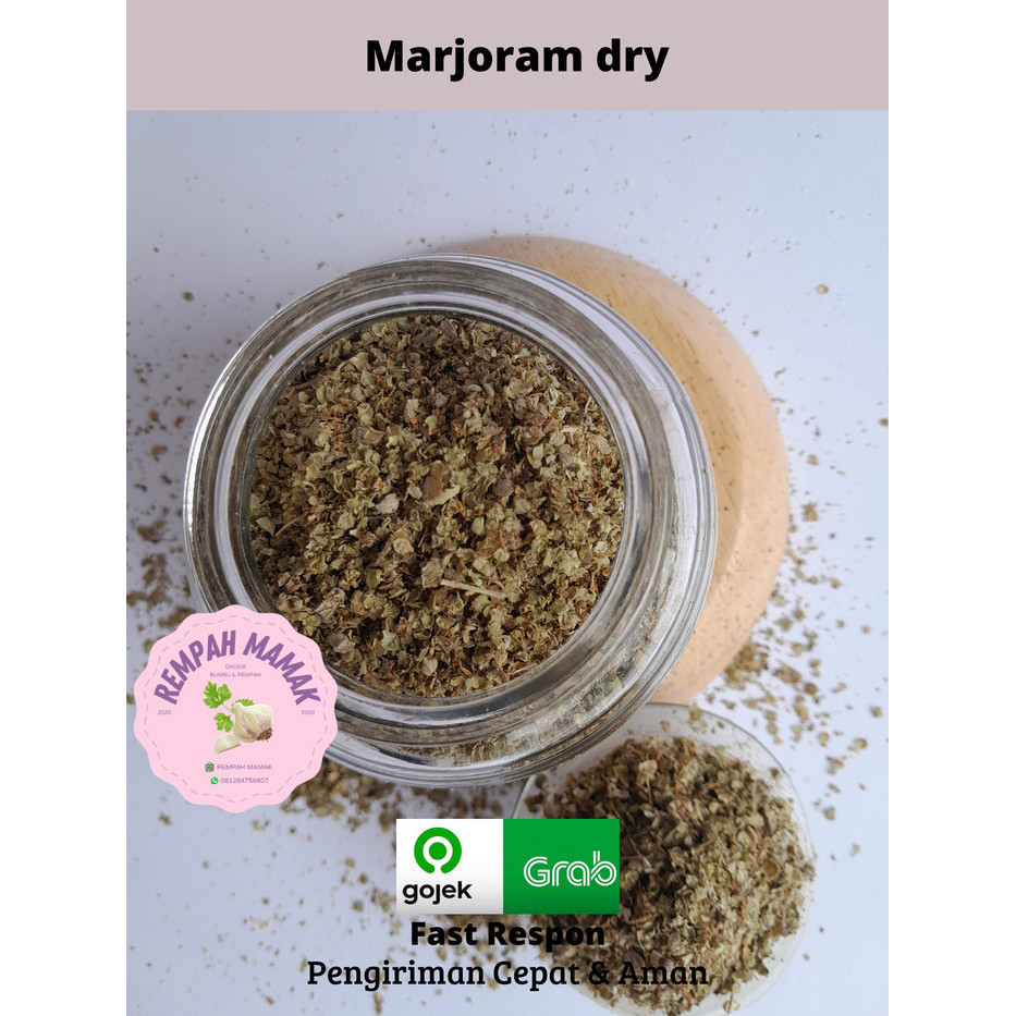 

Marjoram Dry 1kg / Marjora kering / Daun marjoram