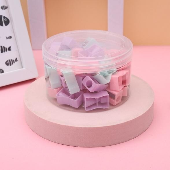 

Mini Pensil Sharpener Macaron Color / Rautan Asahan Kecil Warna Pastel Macaron Q213