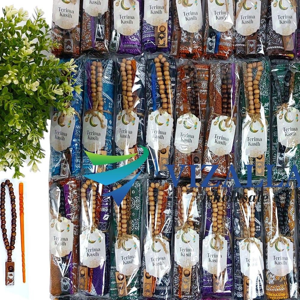 Souvenir Sajadah Kecil Travel Metalik 35X60Cm/ Alydrus/ Souvenir Haji Umroh Tahlilan Pernikahan