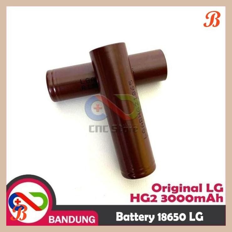 | CN | BATERAI 18650 ORIGINAL LG HG2 18650 3000MAH BATTERY REAL CAPASITY