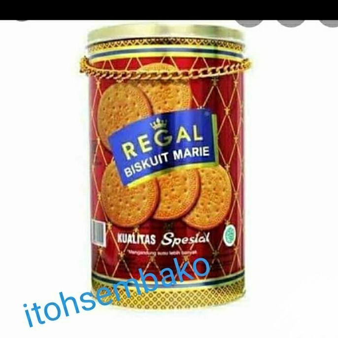 Marie Regal Biskuit kaleng/biskuit mari Regal 1kg