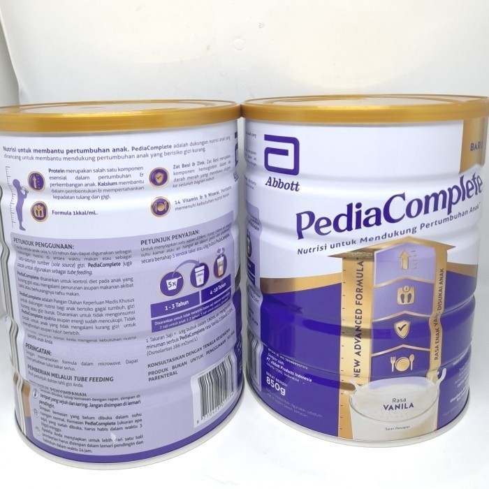 

Susu Pediacomplete 850Gr Vanila/Pediasure Complete 850Gr