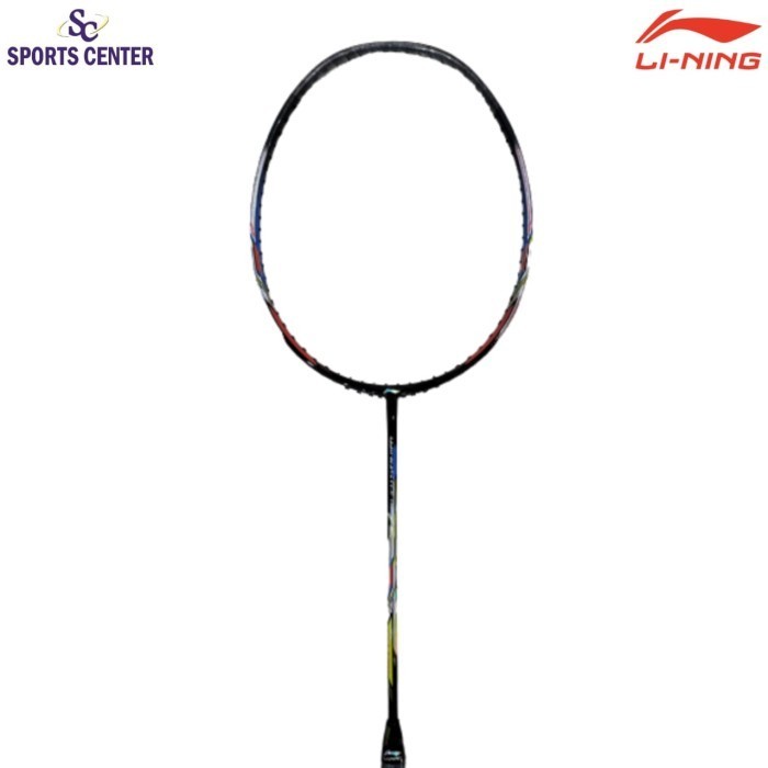 New Color Raket Badminton Lining Windstorm 72 Black / Charcoal / Peach