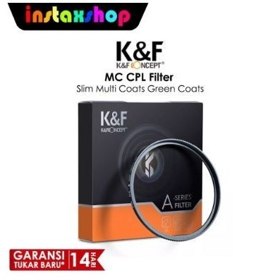 K&F Concept Mc Cpl Filter 77Mm Slim German Optics Knf K N F