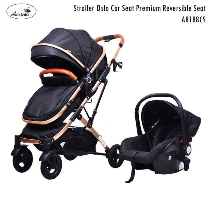 Labeille A8188S Stroller Bayi Oslo Premium Reversible Kereta Dorong