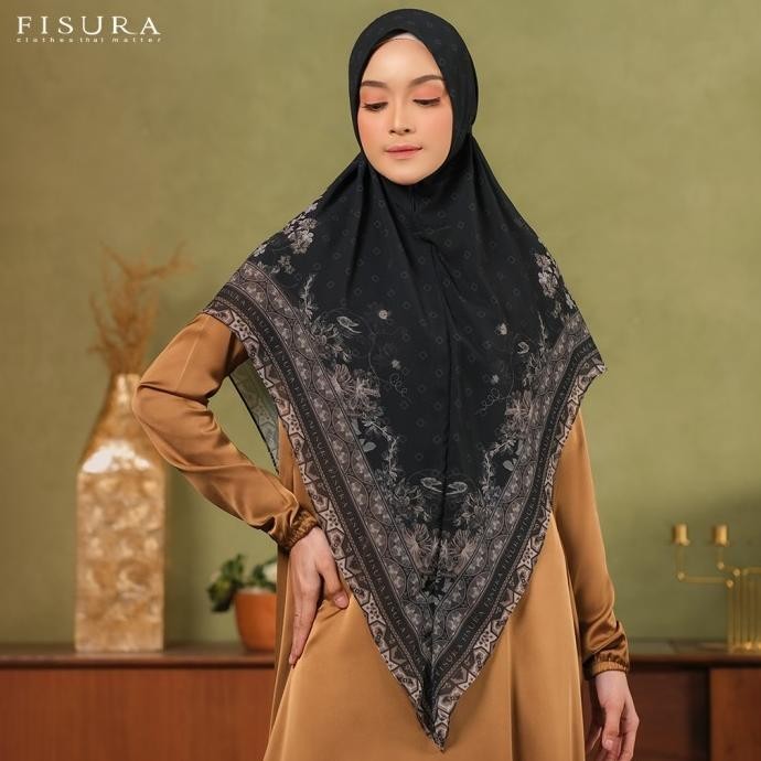 Fisura Scarf Khimar Printing Syari Harmony