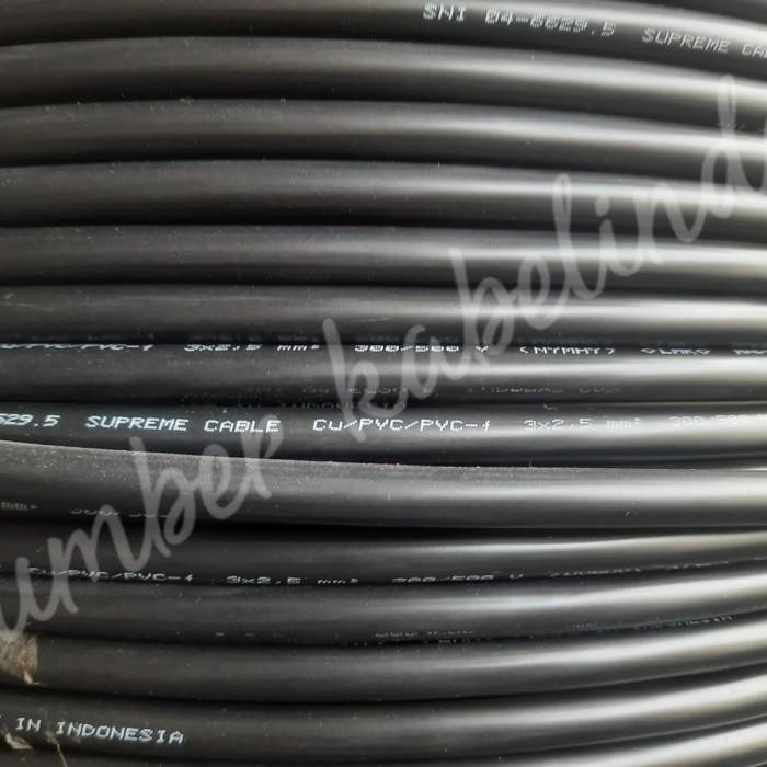 Nyyhy 3X2.5 Mm Supreme/ Kabel Serabut 3 X 2.5 Mm/ Kabel Listrik Nymhy