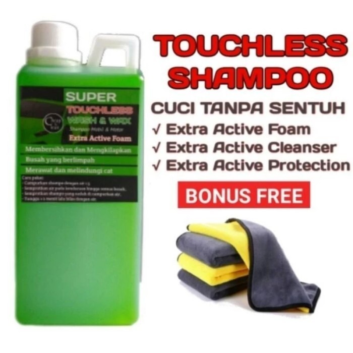 Sabun Cuci Motor Mobil Tanpa Sentuh Touchless Shampoo