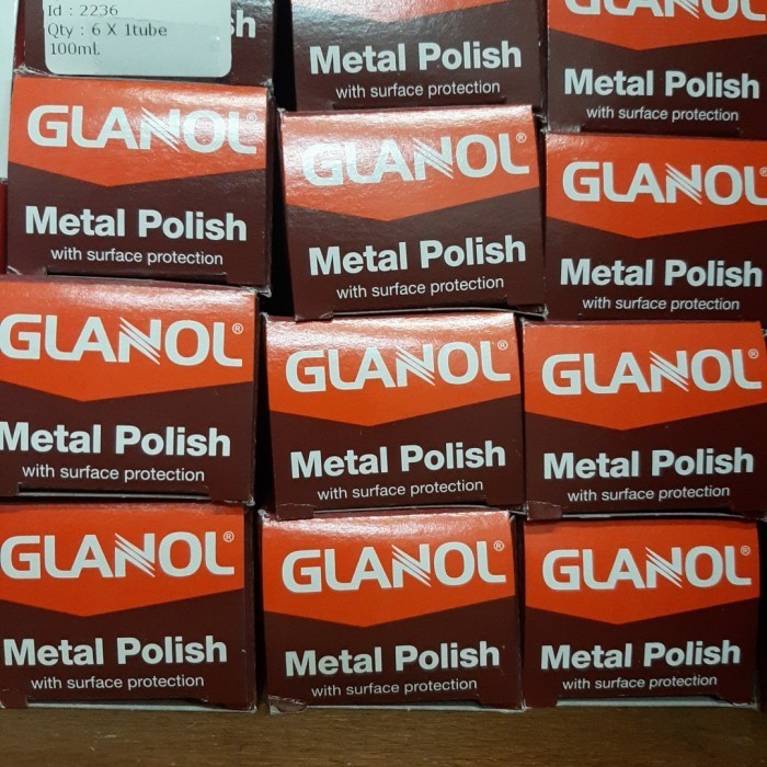 Metal polishing : Glanol Wenol polishing paste /1tube 100ml