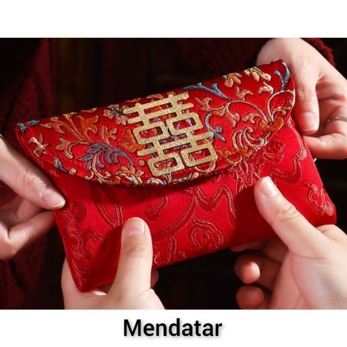 

Terlaris Dompet Angpao Kain Sangjit Shuang Xi Angpao Susu Lamar SALE