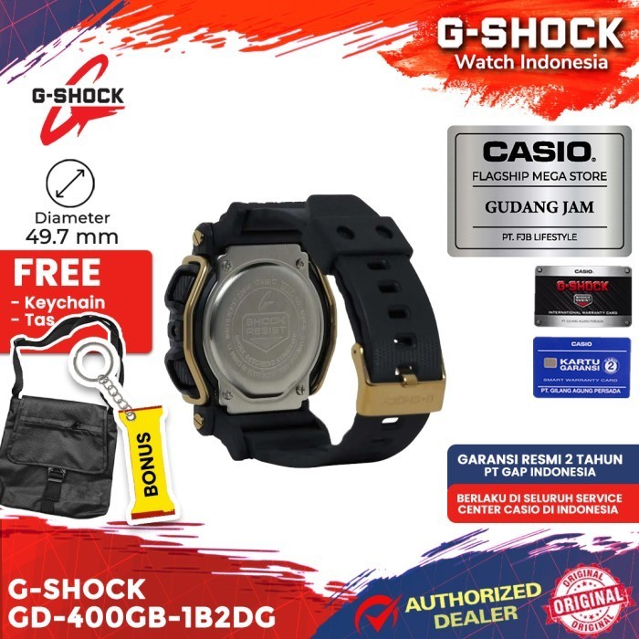 G-Shock Gshock Gd-400Gb-1B2Dg Gd-400Gb Gd-400 Gd400Gb Gd 400Gb