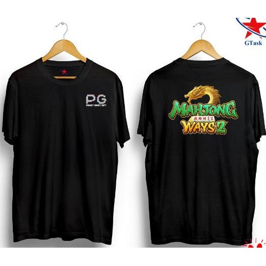 Kaos Disto Mahjong Ways 2 PG Soft / Baju PG Soft Mahjong Ways 2 l21