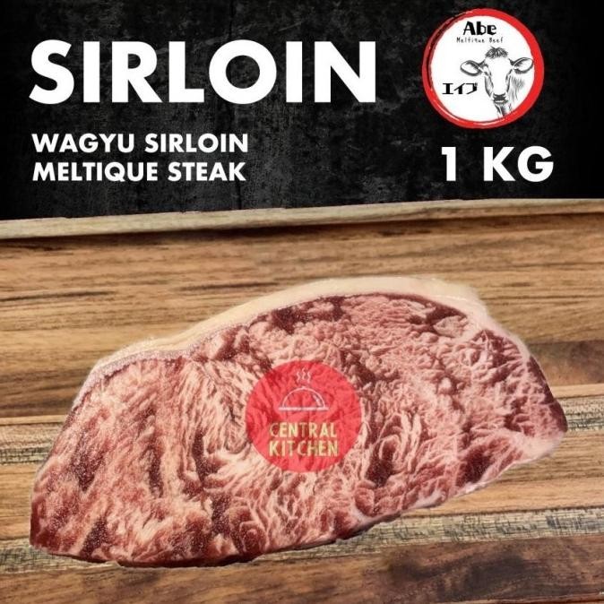 

Daging Sapi Wagyu Sirloin Meltik Beef Steak 1Kg #Gratisongkir Faatinasarah