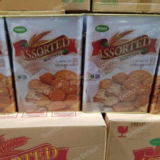 

Buruan beli] [650 gram] Borneo Assorted Biskuit Assortment Biscuits Kaleng 650gram