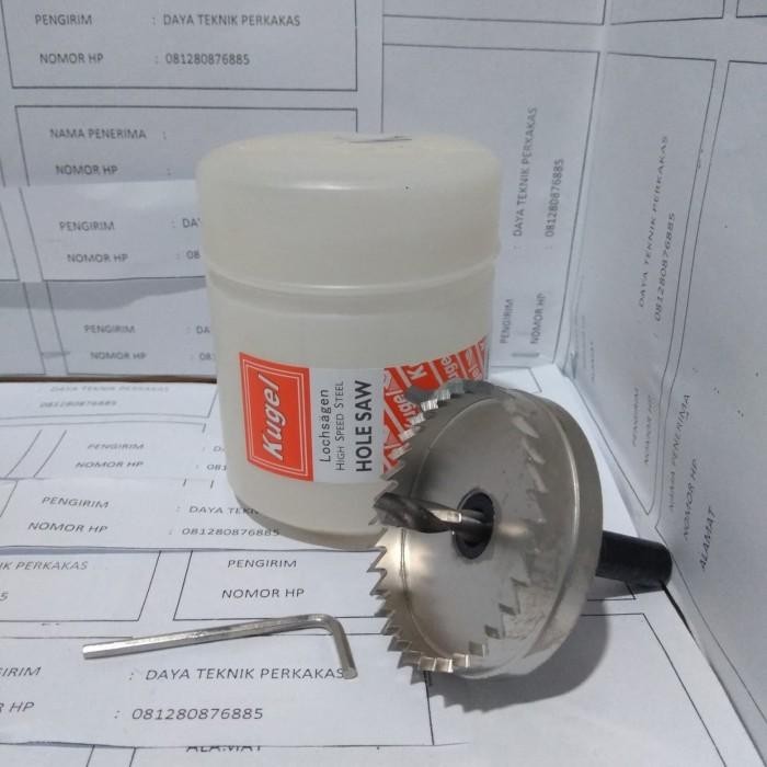 KUGEL HOLE SAW BESI 57MM - HOLE SAW KAYU 57 M - MATA BOR BESI HOLE SAW